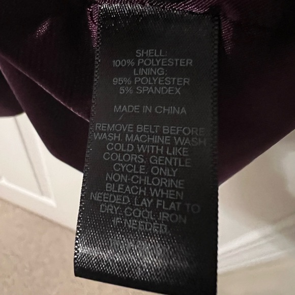 Express Purple Shirt Dress w/ Pockets - Picture 10 of 11